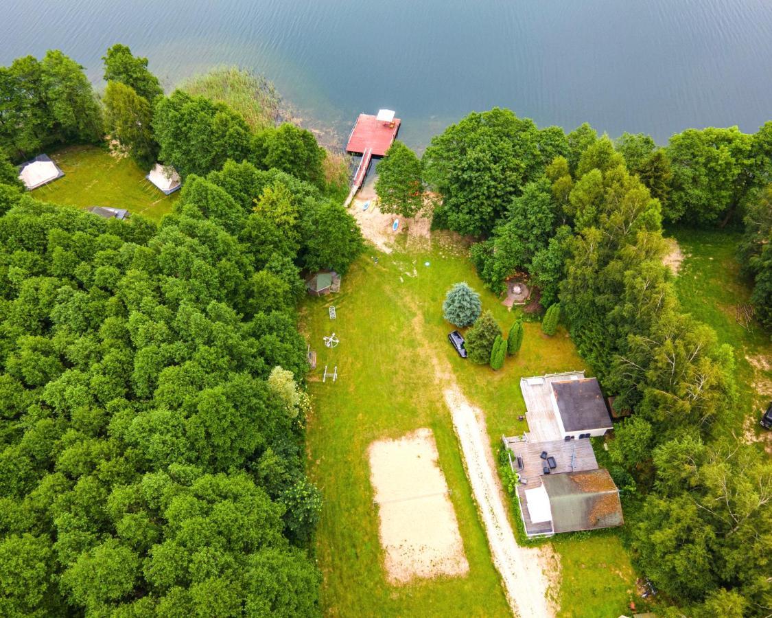 Mazurskie Chatki Мронгово Экстерьер фото